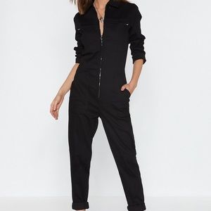 Nasty Gal Black Jumpsuit